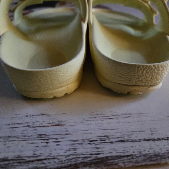 Birkenstock Arizona Essentials Yellow EVA Sandal Size 9 - Picture 9 of 14